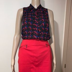 Tommy Hilfiger Tie-Front Sleeveless Top